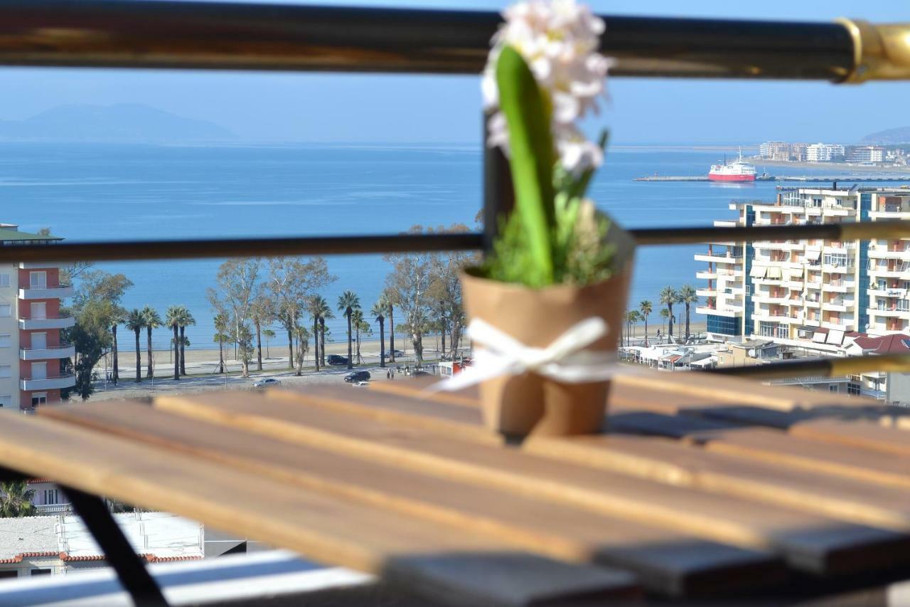 Seaview Penthouse 2 Bedrooms Apartment & Box Garage Vlorë 외부 사진